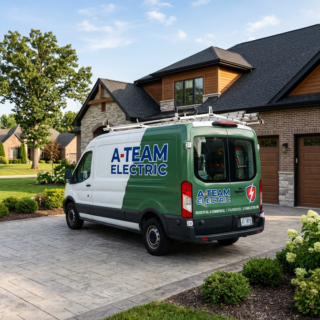 A-Team Electric Service Van